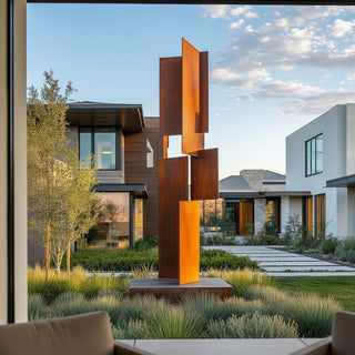 Sheet Cascade Metal Sculpture - Modofire