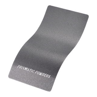 Silver Graphite - Metallic Textured Satin Powder Coated Swatch - Modofire