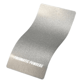 Silver Metallic I - Sparkled Metallic Semi - Gloss Powder Coated Swatch - Modofire