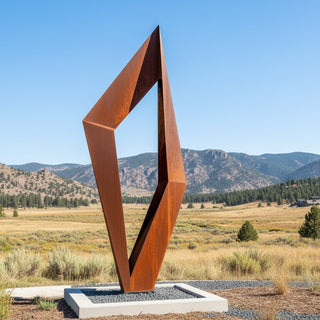 Solstice Frame Metal Sculpture - Modofire