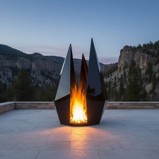 Spire Kindle Metal Fire Sculpture - Modofire