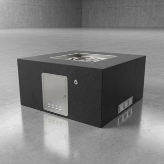 Square Fire Pit Form • Hidden Tank Options - Modofire