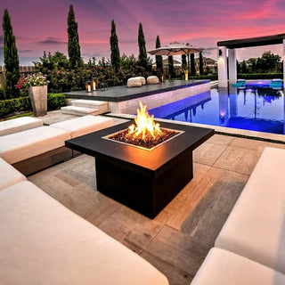 Quad Fire Coffee Table • Hidden Tank