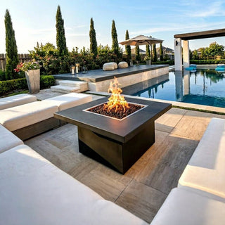Quad Fire Coffee Table • Hidden Tank