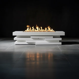 Strata Fire Table - Aluminum - Modofire