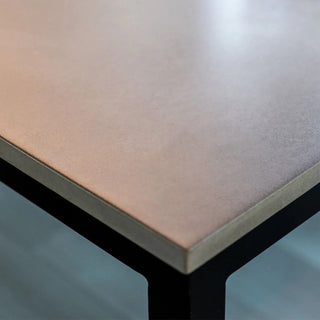 Concrete Square Table Top with Subdeck, 1"