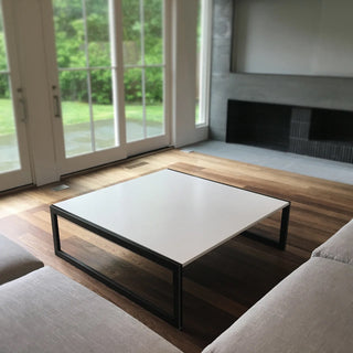 Concrete Square Table Top with Subdeck, 2"