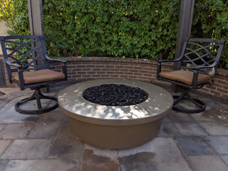 Tempe Round Fire Pit - Concrete (GFRC) - Modofire