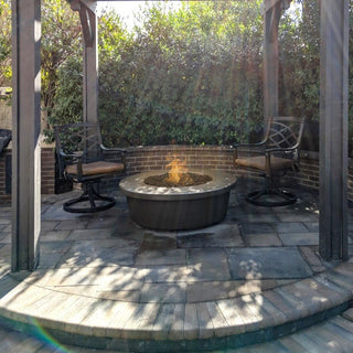 Tempe Round Fire Pit - Concrete (GFRC) - Modofire