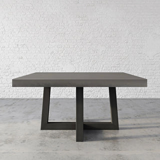 Torre Dining Table - Concrete with Steel Base - Modofire