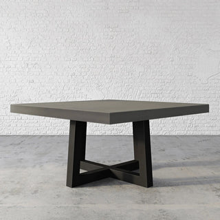 Torre Dining Table - Concrete with Steel Base - Modofire