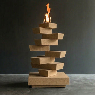 Traytier Fire Pillar Sculpture - Modofire