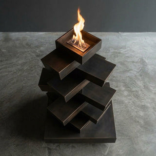 Traytier Fire Pillar Sculpture - Modofire