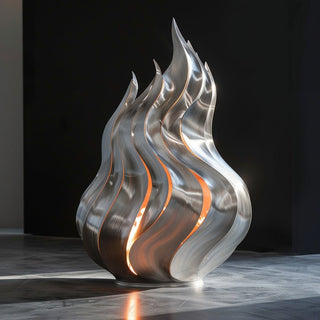 Tulip Fire Sculpture - modofire🔥