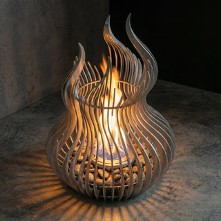 Tulip Fire Sculpture - Modofire