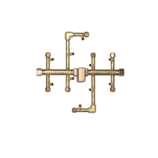 U100 100K BTU CROSSFIRE® Brass Burner with WATERSTOP® - Modofire