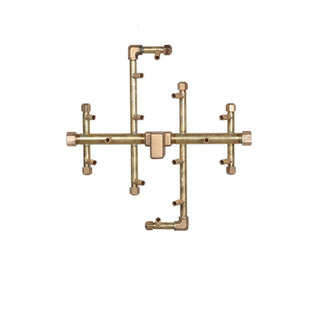 U140 140K BTU CROSSFIRE® Brass Burner with WATERSTOP® - Modofire