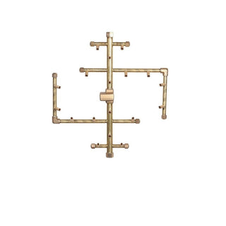 U180 180K BTU CROSSFIRE® Brass Burner with WATERSTOP® - Modofire