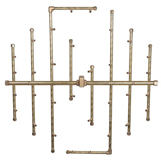 U360 360K BTU CROSSFIRE® Brass Burner with WATERSTOP® - Modofire