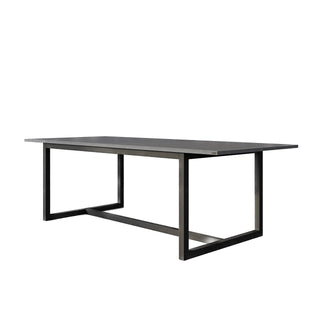 Union Concrete Rectangular Dining Table with Steel Base - Modofire