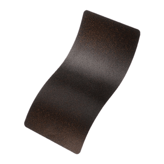UV Burnt Coconut - Textured Flat Powder Coated Swatch - Modofire