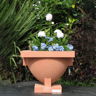 Westcott House Vase Planter / Water Bowl - Square - Officially Licensed Frank Lloyd Wright - Dry Cast Sandstone - modofire🔥