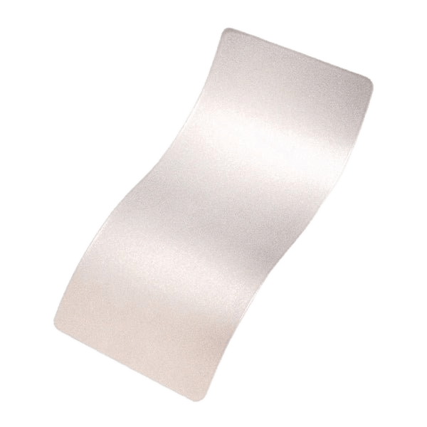White Silver - Metallic Satin Powder Coated Swatch – Modofire