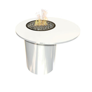 Circa Fire Bar Table - Offset - Aluminum