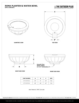 roma-planter-water-bowl-round-gfrc-concrete